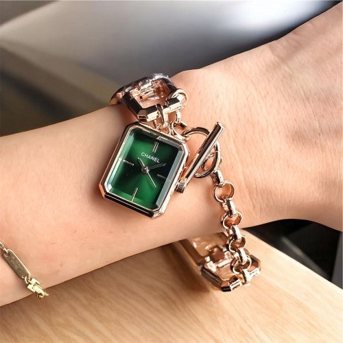 Chanel Rosegold Green