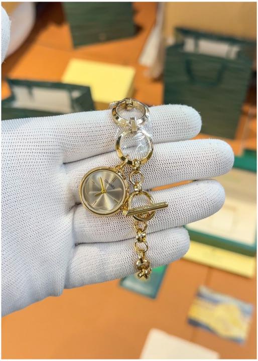 Chanel Round Gold Grey