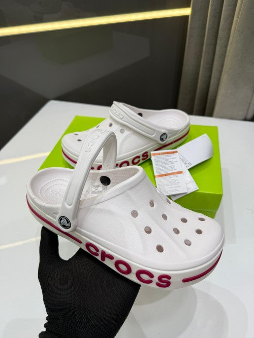 Crocs Bayaband White Red