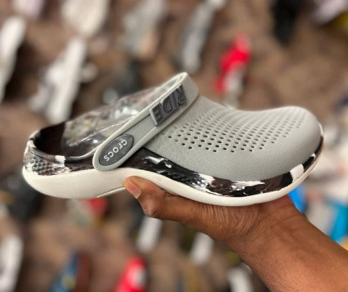 Crocs Literide 360 Clog Grey Brown White Multi