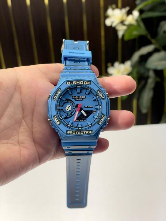 Gshock Manga Blue Black