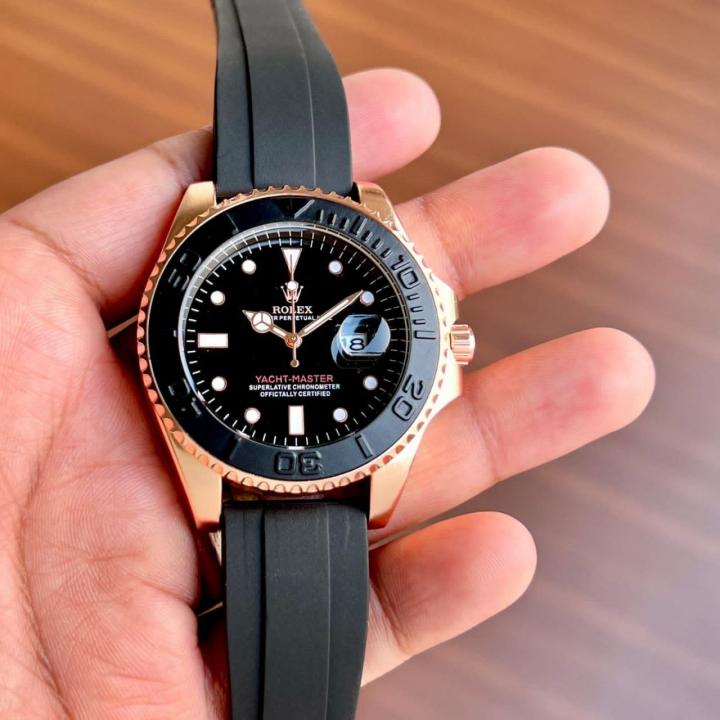 Rolex Yachmaster Black RoseGold
