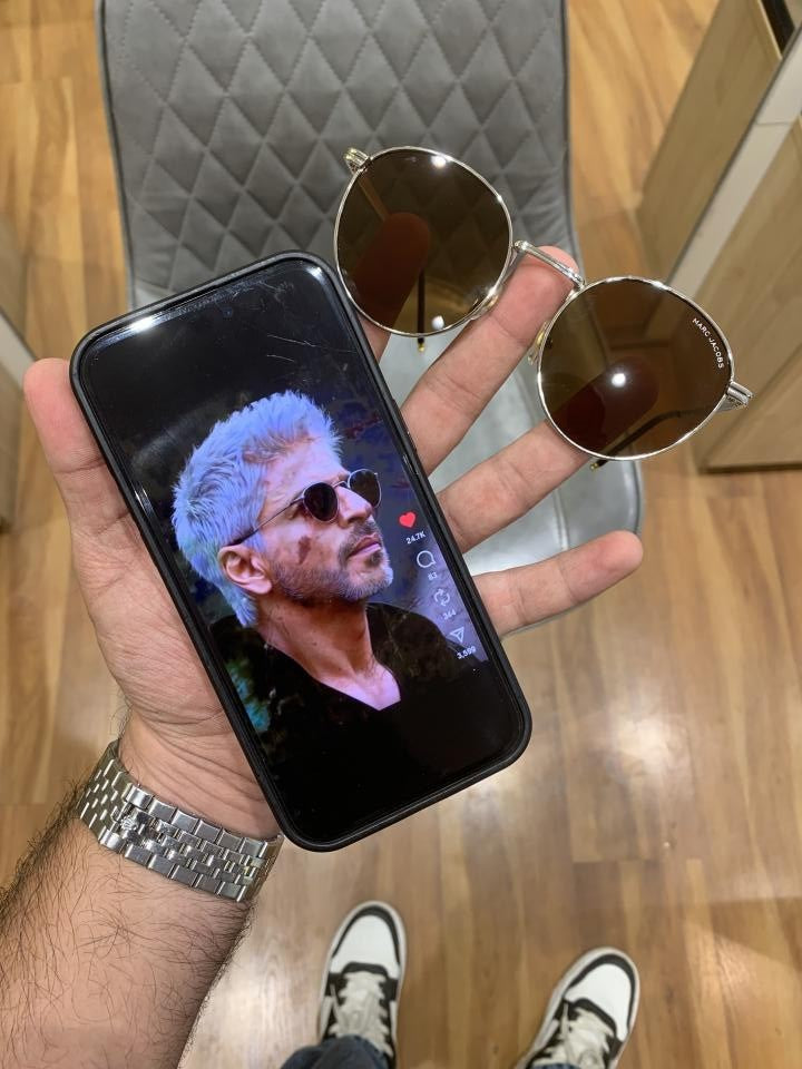 Marc Jacob kings addition silver Brown