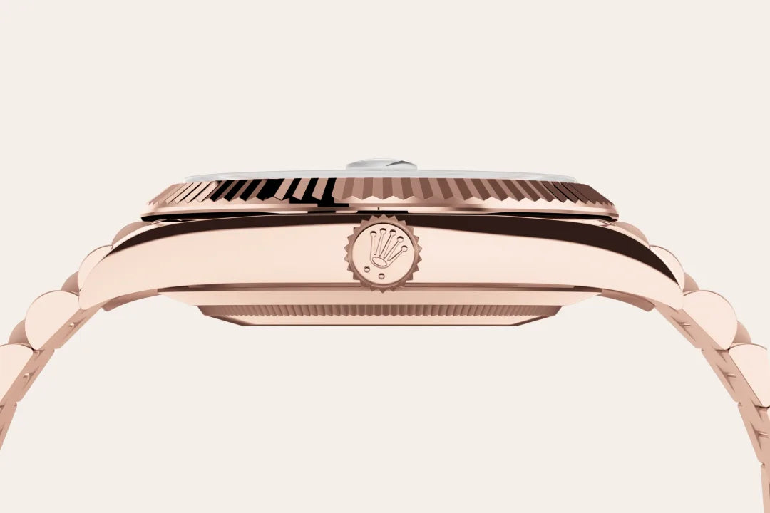 Rolex Day Date Rose Gold Green Dial