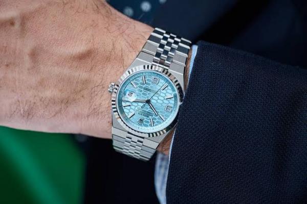 Rolex Land Dweller Automatic with open back and logo