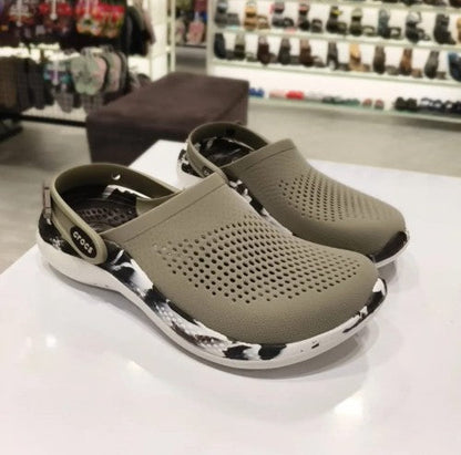 Crocs Literide 360 Clog Light Brown Dark Brown Multi