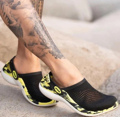 Crocs Literide 360 Clog Black Yellow