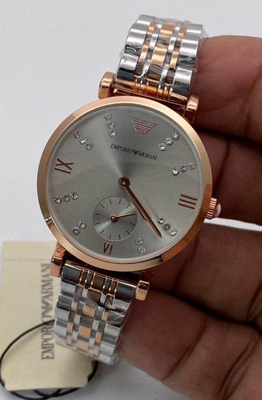 Emporio Armani Grey TwoTone