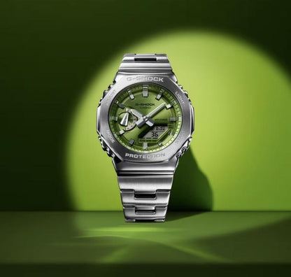 G-Shock GM-2100 Silver Green