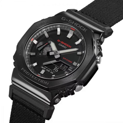 Gshock GM2100 Black White Red Leather
