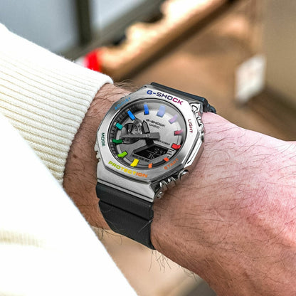 Gshock GM2100 Rainbow Leather