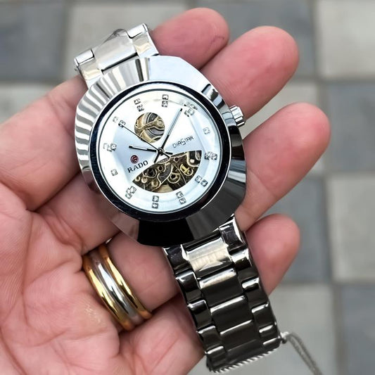 Rado Diaster Silver White Automatic