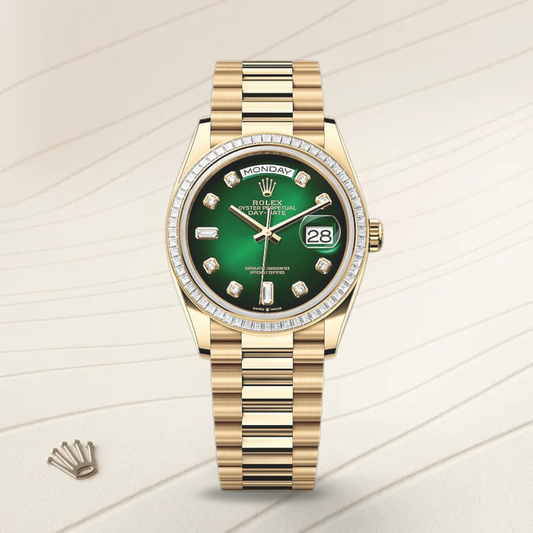 Rolex Day Date Green Dial