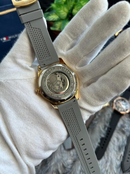 Tommy Hilfiger rubber grey Automatic