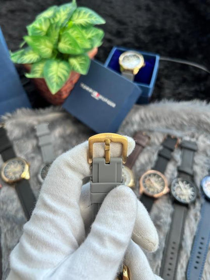 Tommy Hilfiger rubber grey Automatic