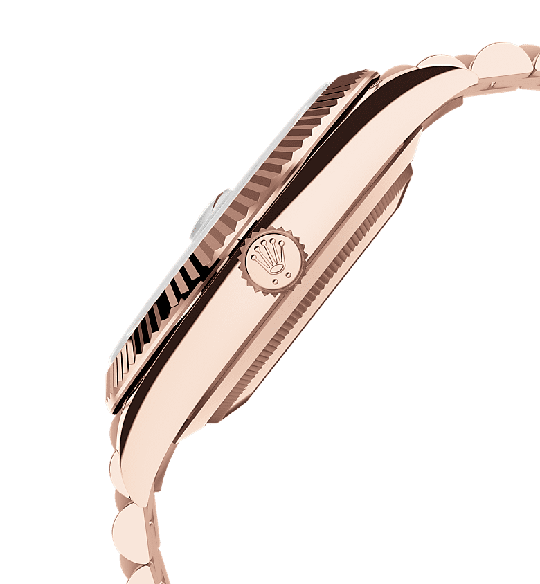 Rolex Day Date Rose Gold Green Dial