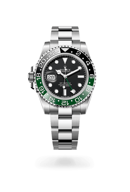 Rolex GMT Master Silver Green