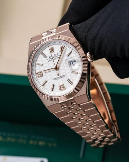 Rolex Land Dweller Automatic  with open back and logo