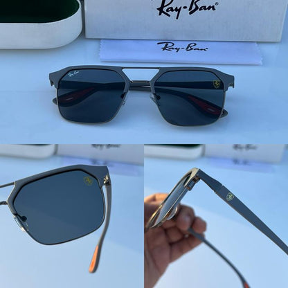 Rayban 04 grey black