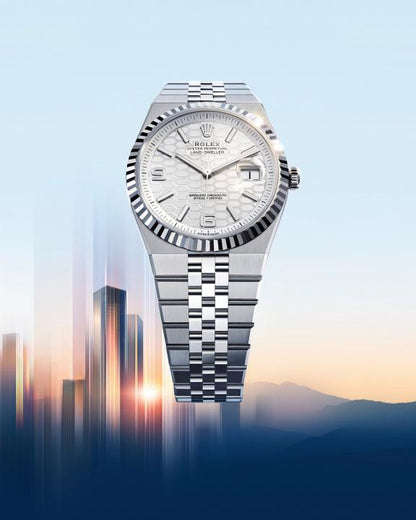 Rolex Land Dweller Automatic  with open back and logo