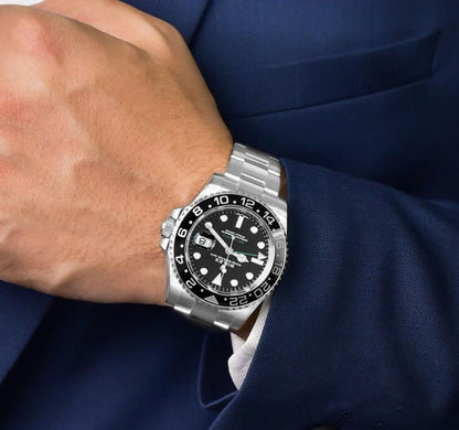 Rolex Submarine silver black