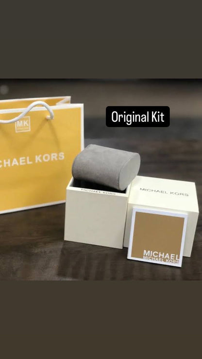 Michael Kors Parker Rose Gold White