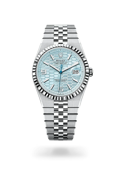 Rolex Land dweller silver blue